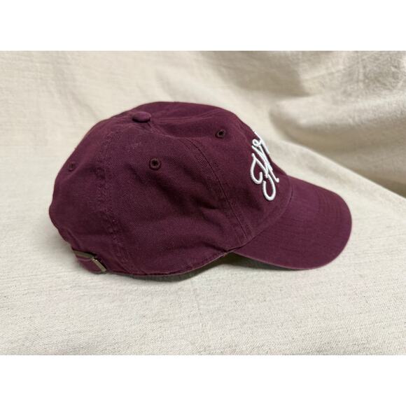 47 Brand Harvard Crimson Women’s Dad Hat Maroon Adjustable Strapback - Picture 4 of 8